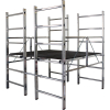Aluminiowe rusztowanie składane podwójne Krause Corda – wysokość robocza ok. 2,8 m